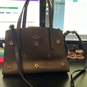 Brown Coach bag